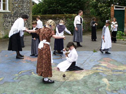 Great Cressingham Victorian School - Outside play