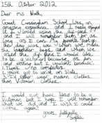 Great Cressingham Victorian School - Children's comments